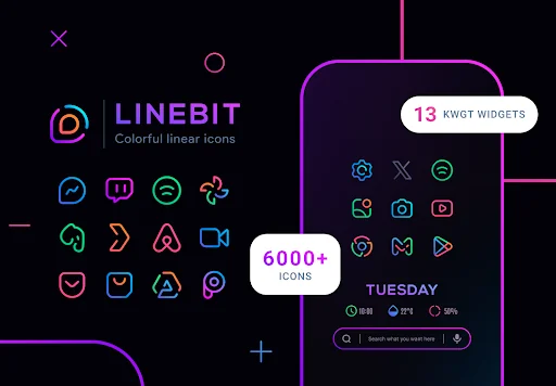 Linebit Icon Pack