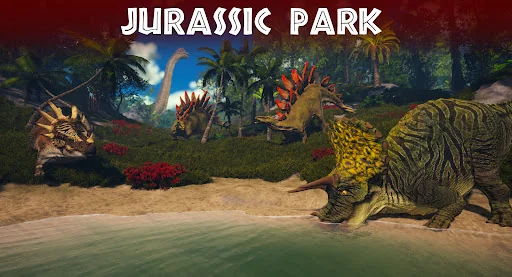 VR Jurassic Dino Park Coaster screenshot 1