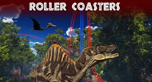 VR Jurassic Dino Park Coaster screenshot 3
