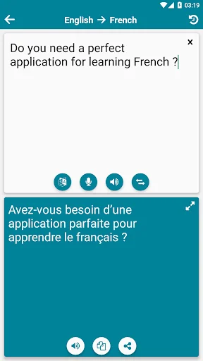 French - English screenshot 3