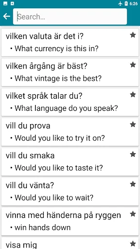 Swedish - English screenshot 4
