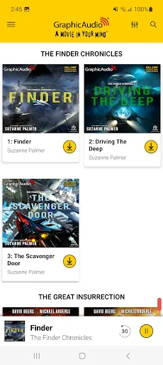 GraphicAudio Access Audiobooks