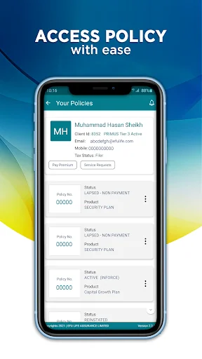 EFU LIFE PlanIT screenshot 2