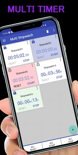 Multi Timer - Stopwatch Timer