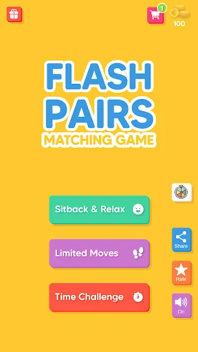 Flash Pairs - Matching Game