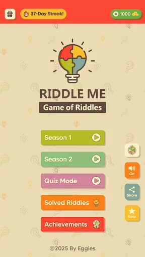 Riddle Me - A Game of Riddles screenshot 1