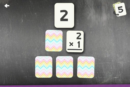 Multiplication Flash Cards Gam screenshot 2