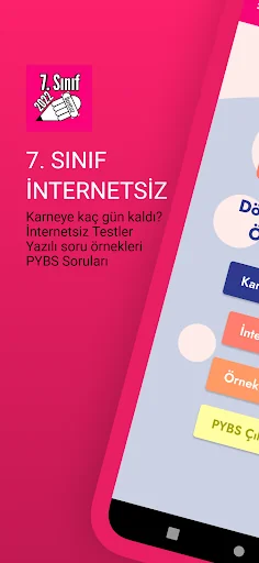 7.Sınıf Tüm Ders İnternetsiz