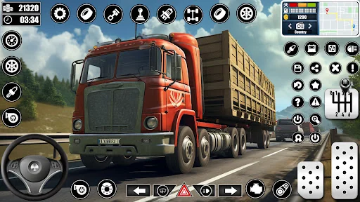 Cargo Truck Driver Truck Games screenshot 2