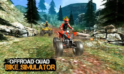Dirt Quad Bike Offroad Drive