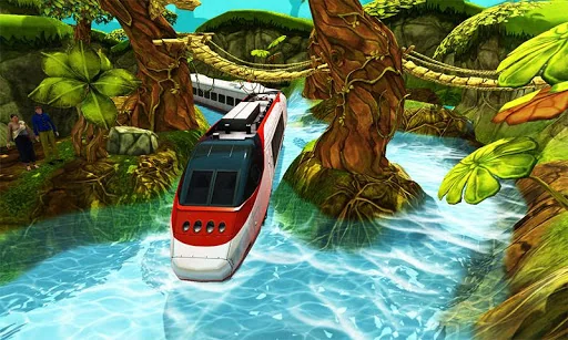 Water Surfer Bullet Train Game