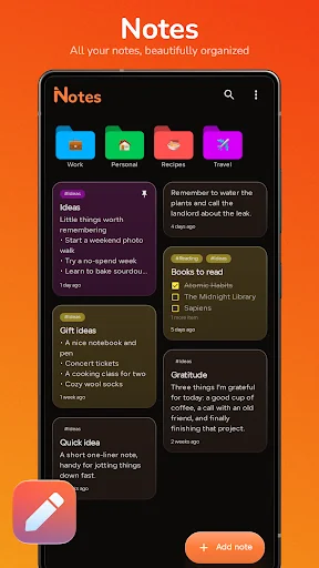 Notes: Notepad, Memo & Journal