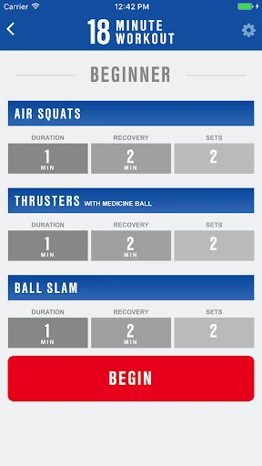 The 18-Minute Workout screenshot 2