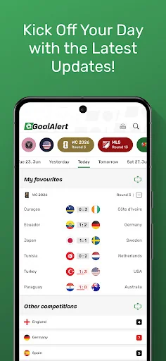 GoalAlert - Soccer 2026