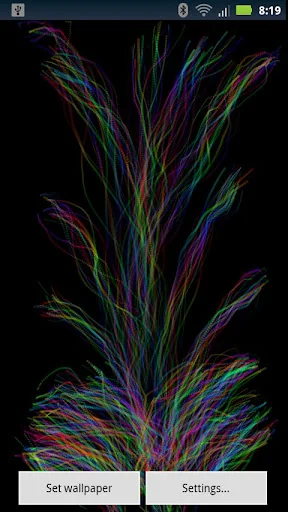 Plasma Trails LWP screenshot 2