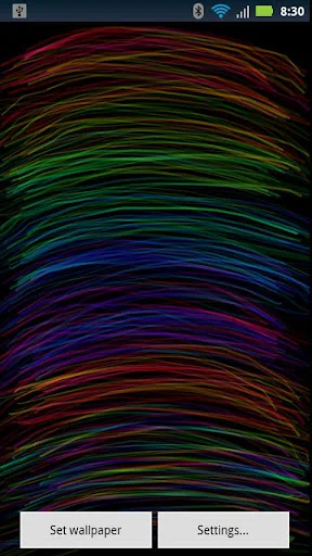 Plasma Trails LWP screenshot 3