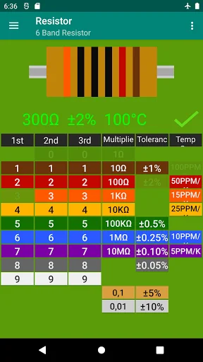 Resistor Calculator, Note Book