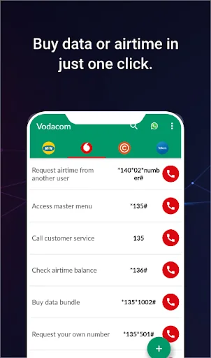 USSDSA -vodacom, MTN, Cell C,  screenshot 4