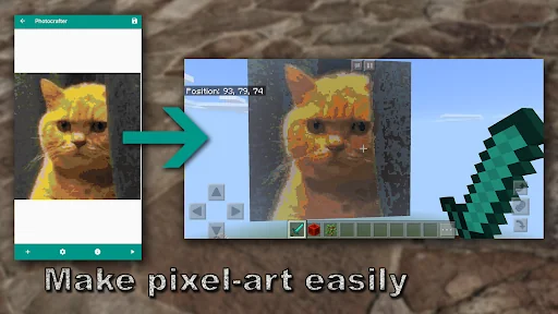 Pixelart builder for Minecraft screenshot 1