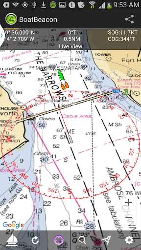 Boat Beacon - AIS Navigation screenshot 1