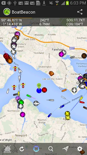 Boat Beacon - AIS Navigation screenshot 2