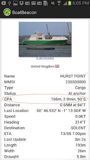 Boat Beacon - AIS Navigation screenshot 4