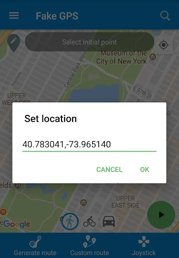 Fake GPS  & Joysitck screenshot 3