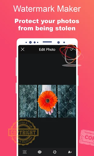 Watermark Maker - Text On Pics