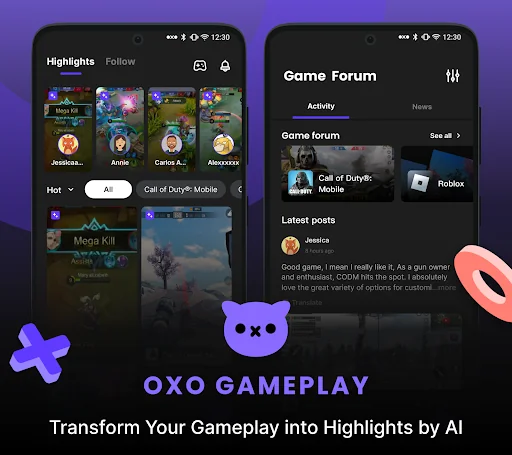 OXO Gameplay Clips & Community