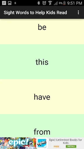 Sight Words to Help Kids Read screenshot 3