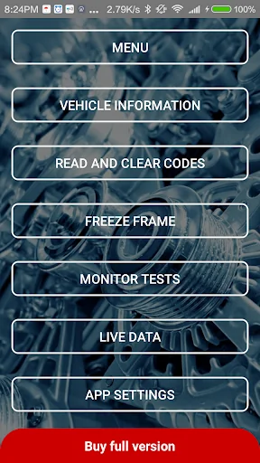 Obd Arny - ELM327 car scanner screenshot 2