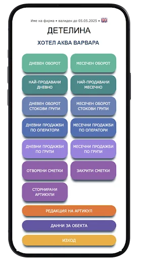 Detelina Mobile Reports