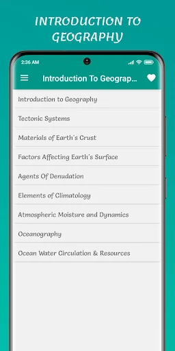 Introduction To Geography screenshot 1