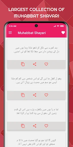 Muhabbat Shayari -  محبت شاعری