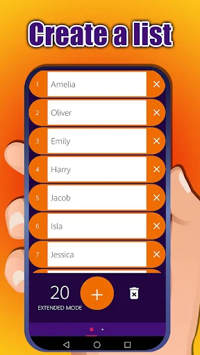 Roulette of names