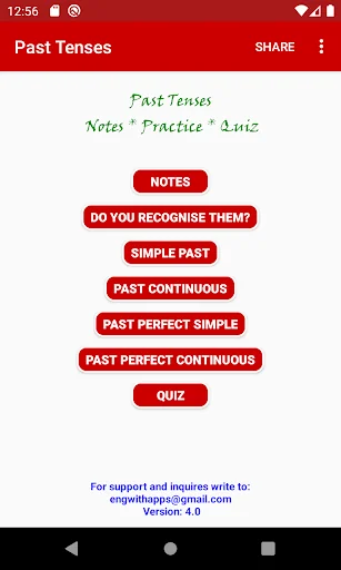 English Past Tenses