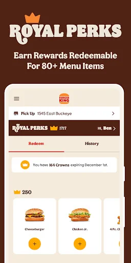 BURGER KING® App screenshot 2