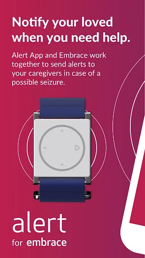 Alert for Embrace watch screenshot 1