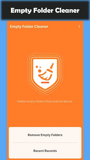 Empty Folder Cleaner screenshot 1