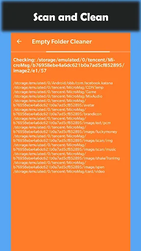 Empty Folder Cleaner screenshot 2