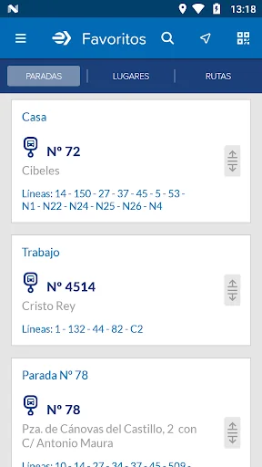 EMT Madrid screenshot 2