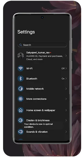 G-Pix  Android-12 Dark UI EMUI screenshot 4