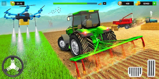 Tractor Farm Simulator Games