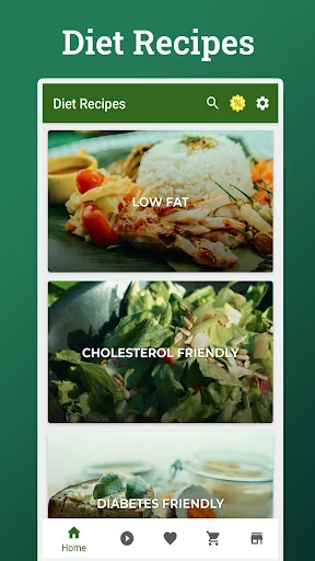 Diet Recipes: Cookbook App