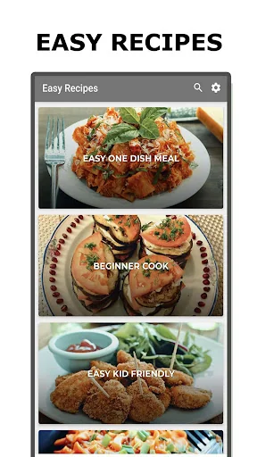 Easy Recipes Cookbook App