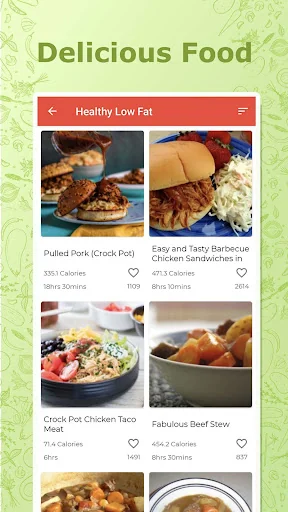 Healthy Recipes Cookbook App screenshot 3