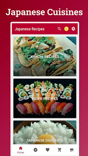 Japanese Recipes: Cookbook App