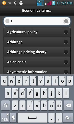 Economics Terms Dictionary screenshot 2