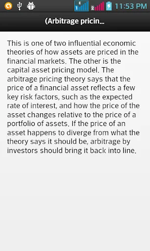Economics Terms Dictionary screenshot 3