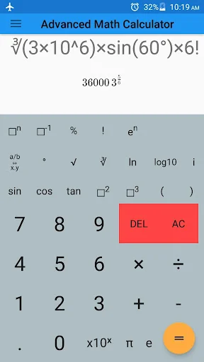 Advanced Math Calculator
